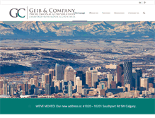 Tablet Screenshot of geibco.com